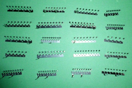 真空显示屏灯丝弹簧支架